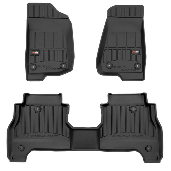 Tapis avec bords relevés Jeep Gladiator, fabrication 2020 - présent, carrosserie suv | 3D426573