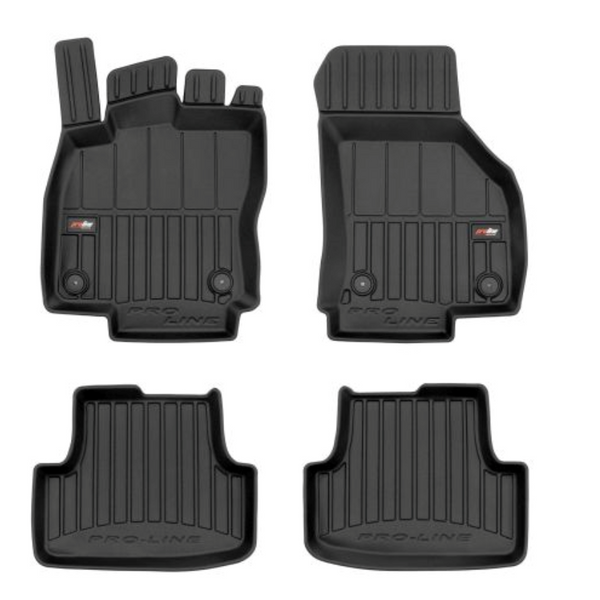 Tapis avec bords relevés Volkswagen Golf 8, fabrication 12.2019 - présent, carrosserie berline | 3D426689