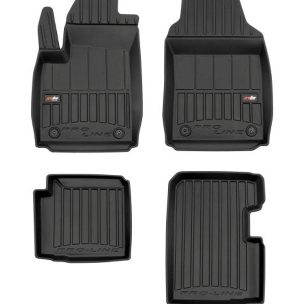 Tapis avec bords relevés Fiat 500 Hybrid, fabrication 02.2020 - présent, carrosserie berline | 3D426696