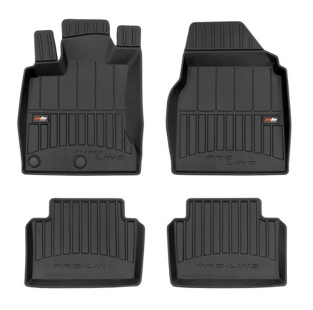 Tapis avec bords relevés Nissan Qashqai I, fabrication 02.2007 - 01.2014, carrosserie suv ne correspond pas au modèle tekna | 3D426733