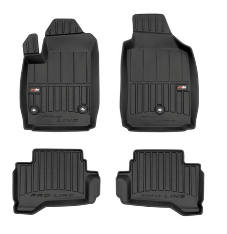 Tapis avec bords relevés Fiat 500 e I Electric, fabrication 2015 - 2020, carrosserie berline | 3D426856