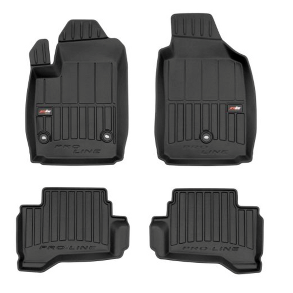 Tapis avec bords relevés Fiat 500 e I Electric, fabrication 2015 - 2020, carrosserie berline | 3D426856