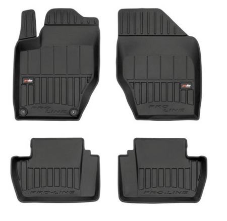 Tapis avec bords relevés Citroen C4 II, fabrication 10.2010 - 03.2018, carrosserie berline | 3D426894