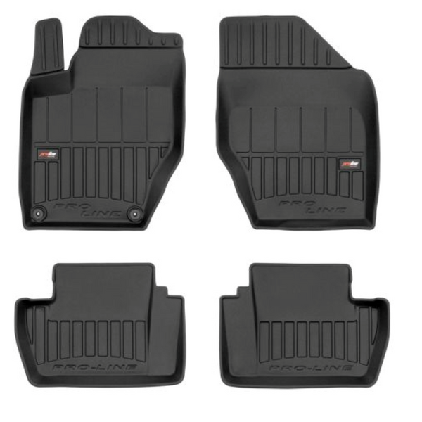 Tapis avec bords relevés Citroen C4 II, fabrication 10.2010 - 03.2018, carrosserie berline | 3D426894