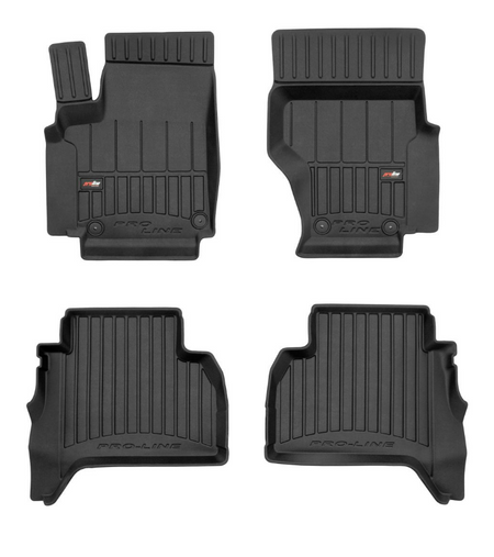 Tapis avec bords relevés Volkswagen Amarok, fabrication 08.2010 - 2020, carrosserie pick-up cabine double | 3D427143