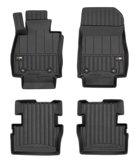 Tapis avec bords relevés Mazda 2 III, fabrication 02.2015 - présent, carrosserie berline | 3D427228