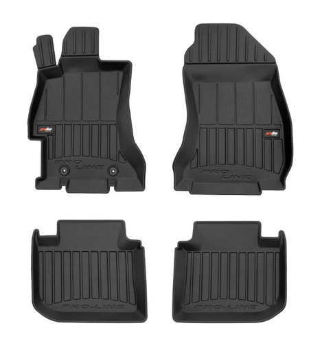 Tapis avec bords relevés Subaru Impreza IV, fabrication 2011 - 2016, carrosserie berline | 3D427259