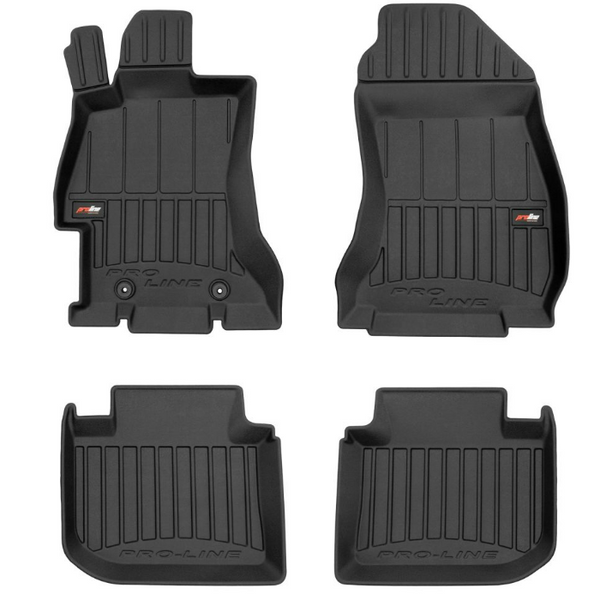 Tapis avec bords relevés Subaru XV I, fabrication 01.2012 - 2017, carrosserie suv | 3D427259