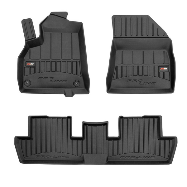 Tapis avec bords relevés Peugeot 3008 I, fabrication 05.2009 - 10.2016, carrosserie suv | 3D427273