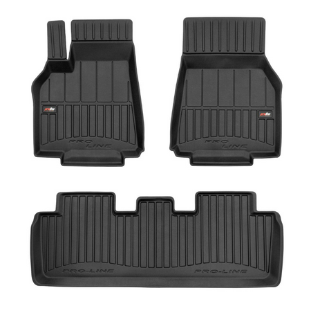 Tapis avec bords relevés Tesla Model Y, fabrication 08.2021 - 2024, carrosserie suv | 3D427341