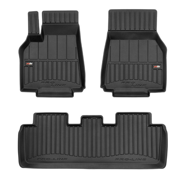 Tapis avec bords relevés Tesla Model Y, fabrication 08.2021 - 2024, carrosserie suv | 3D427341