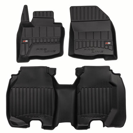 Tapis avec bords relevés Honda Civic VIII, fabrication 2006 - 2012, carrosserie berline 5 portes | 3D427754