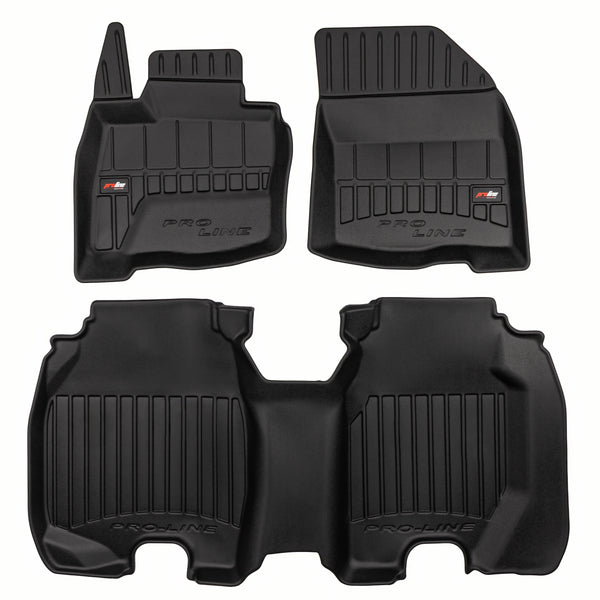 Tapis avec bords relevés Honda Civic VIII, fabrication 2006 - 2012, carrosserie berline 5 portes | 3D427754