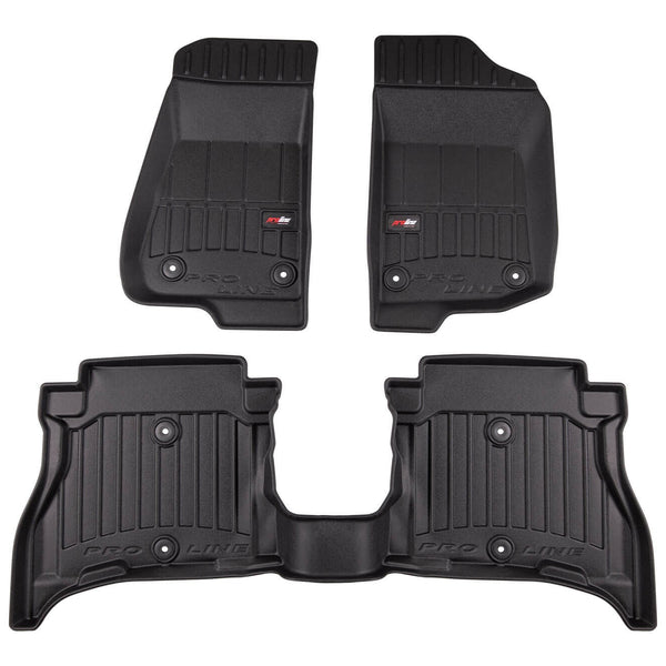 Tapis avec bords relevés Jeep Wrangler PHEV, fabrication 2021 - présent, carrosserie suv | 3D427792