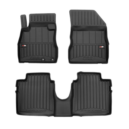 Tapis avec bords relevés Nissan Note II, fabrication 2012 - présent, carrosserie berline avant facelift de 2017 | 3D429260