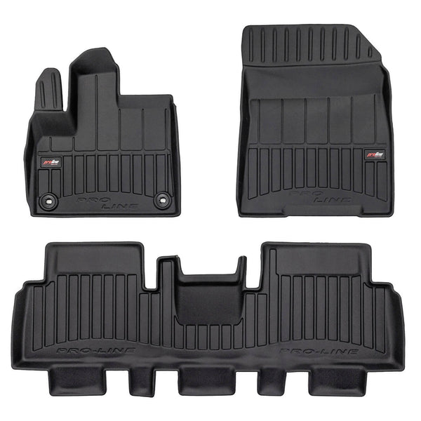Tapis avec bords relevés Peugeot Rifter e- EV, fabrication 09.2021 - présent, carrosserie van | 3D430358