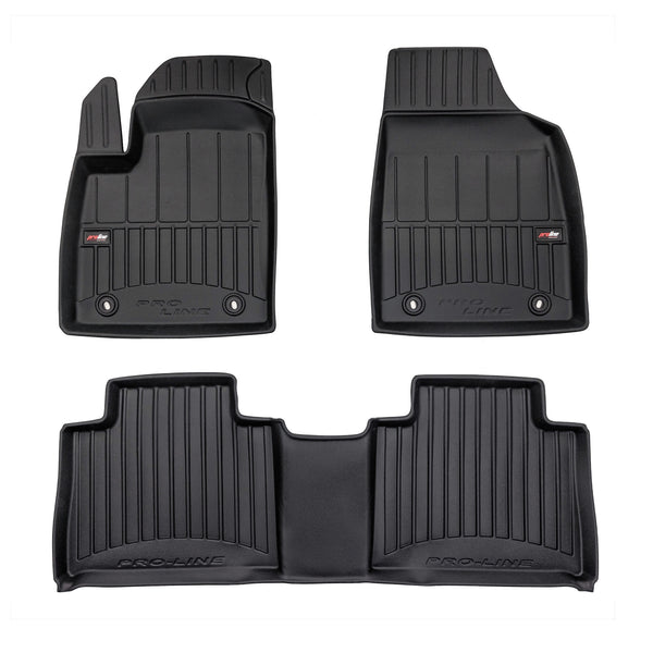 Tapis avec bords relevés MG HS Facelift, fabrication 03.2023 - 06.2024, carrosserie suv | 3D430716