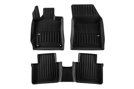 Tapis avec bords relevés Peugeot 408, fabrication 10.2022 - présent, carrosserie suv | 3D430891