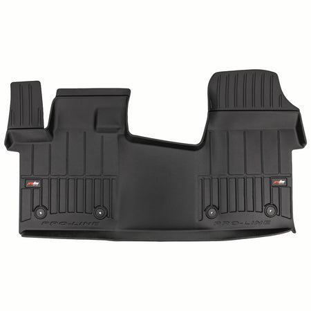 Tapis avec bords relevés Volkswagen T7 Multivan eHybrid PHEV, fabrication 10.2021 - présent, carrosserie van 1ère file de sièges, transport de passagers | 3D815842