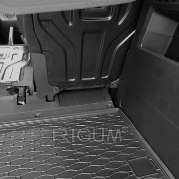 Tapis de coffre Peugeot Rifter, carrosserie van, fabrication 06.2018 - présent, empattement l2, 5 places | 404005