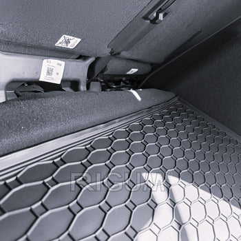 Tapis de coffre Ford C-Max II, carrosserie van, fabrication 11.2010 - 06.2019, la roue de dépannage- petite / kit de réparation | 408096