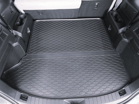 Tapis de coffre Mazda CX -80 PHEV, carrosserie suv, fabrication cx-80 phev, 6-7 places, 3e rangée abaissée | 420104