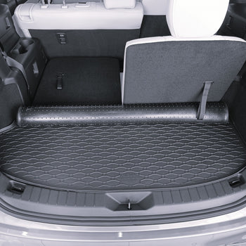 Tapis de coffre Mazda CX -80 MHEV, carrosserie suv, fabrication 2024 - présent, 6-7 places, 3e rangée abaissée | 420104