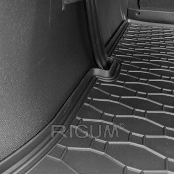 Tapis de coffre Peugeot 5008 II, carrosserie suv, fabrication 07.2017 - présent, 7 places, 3e rangée abaissée | 426069