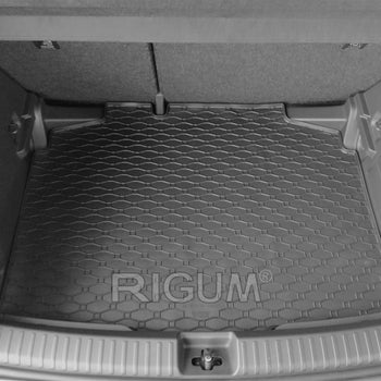Tapis de coffre Skoda Fabia IV, carrosserie berline, fabrication 09.2021 - présent, coffre inférieur, sans plancher réglable en hauteur | 434293