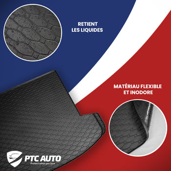 Tapis de coffre Dodge Durango 3 WK2 Facelift 2, carrosserie suv, fabrication 2019 - présent, 7 places, 3e rangée abaissée #2