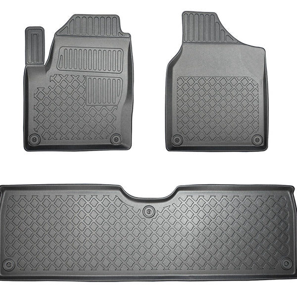 Tapis avec bords relevés Ford Galaxy I, fabrication 1995 - 05.2006, carrosserie van 5-7 places, sans 3 ème file de sièges | 602169