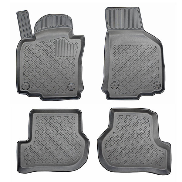 Tapis avec bords relevés Volkswagen Golf 5, fabrication 06.2007 - 2009, carrosserie break | 602559