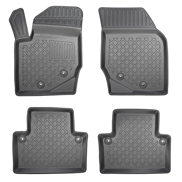 Tapis avec bords relevés Volvo XC 90 I, fabrication 2002 - 04.2015, carrosserie suv 5-7 places, sans 3 ème file de sièges | 602579