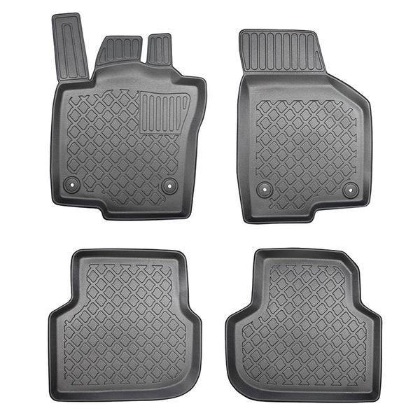 Tapis avec bords relevés Volkswagen Jetta VI, fabrication 01.2011 - 2018, carrosserie sedán | 602637