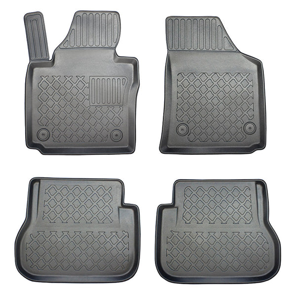 Tapis avec bords relevés Volkswagen Caddy, fabrication 2004 - 10.2020, carrosserie van 5 places | 602638