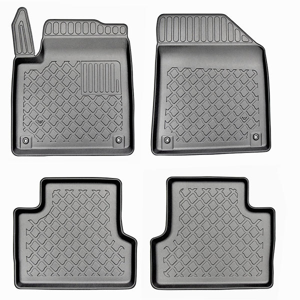 Tapis avec bords relevés Jeep Cherokee V, fabrication 03.2014 - 12.2021, carrosserie suv inclusivement facelift | 602687