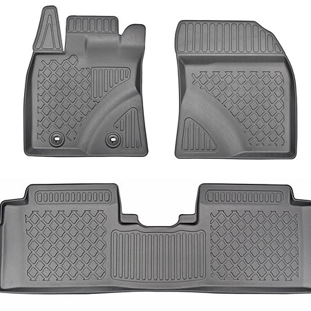 Tapis avec bords relevés Toyota Avensis III, fabrication 2016 - 08.2018, carrosserie break, facelift #2