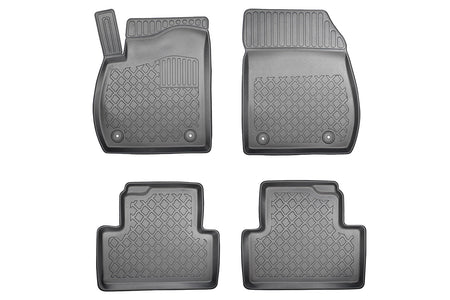 Tapis avec bords relevés Opel Zafira C, fabrication 01.2012 - 07.2019, carrosserie van 5-7 places, sans 3 ème file de sièges | 602865