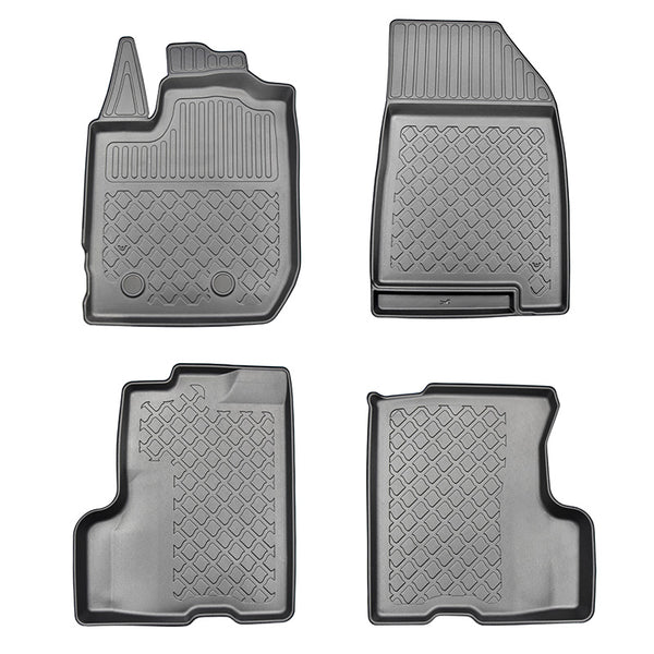 Tapis avec bords relevés Dacia Duster II, fabrication 01.2018 - 05.2024, carrosserie suv 4x2 | 603060
