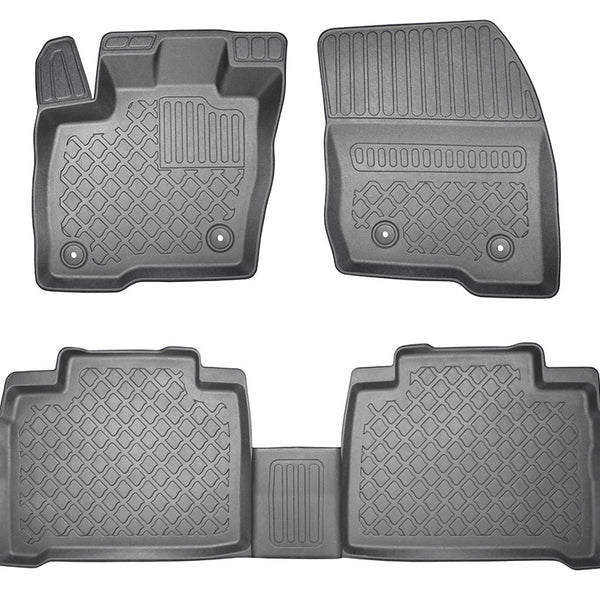 Tapis avec bords relevés Ford Galaxy III, fabrication 09.2015 - présent, carrosserie van 5-7 places, sans 3 ème file de sièges, inclusivement facelift | 603133