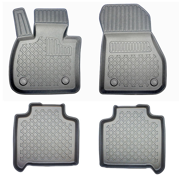 Tapis avec bords relevés BMW Série 2 F46 Gran Tourer, fabrication 03.2015 - présent, carrosserie van 5-7 places, sans 3 ème file de sièges | 603167