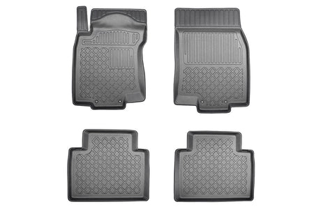 Tapis avec bords relevés Nissan X-Trail T32, fabrication 08.2014 - 12.2021, carrosserie suv 5-7 places, sans 3 ème file de sièges | 603271