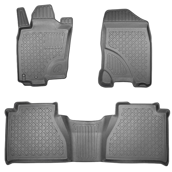 Tapis avec bords relevés Nissan Navara, fabrication 01.2016 - présent, carrosserie pick-up cabine double | 603274