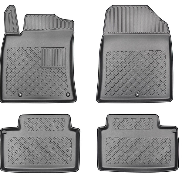 Tapis avec bords relevés Kia Ceed Pro Shooting Brake, fabrication 12.2018 - présent, carrosserie break inclusivement facelift, ne correspond pas au phev | 603312
