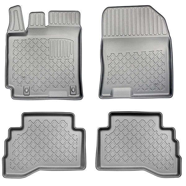 Tapis avec bords relevés Hyundai Kona Hybrid, fabrication 09.2019 - 03.2023, carrosserie suv ne correspond pas au modèle électrique | 603321