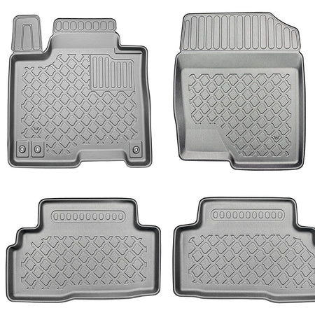 Tapis avec bords relevés Hyundai Tucson Hybrid, fabrication 12.2020 - présent, carrosserie suv ne correspond pas aux modèles 48-hybrid, mild hybrid et plug-in hybrid | 603327