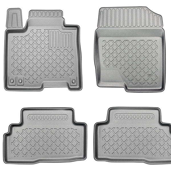 Tapis avec bords relevés Hyundai Tucson Hybrid, fabrication 12.2020 - présent, carrosserie suv ne correspond pas aux modèles 48-hybrid, mild hybrid et plug-in hybrid | 603327