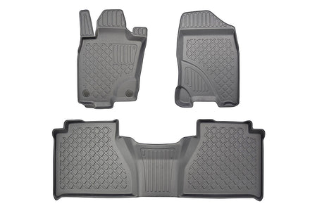 Tapis avec bords relevés Mercedes Classe X Clasa X, fabrication 01.2016 - présent, carrosserie pick-up sans l'extincteur fixé au passager de droite | 603361