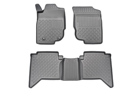 Tapis avec bords relevés Toyota N2, fabrication 2006 - 08.2016, carrosserie pick-up cabine double | 603378