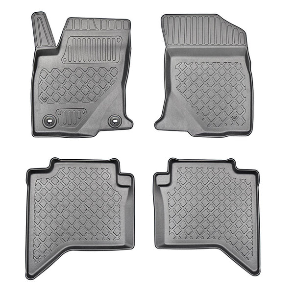 Tapis avec bords relevés Toyota Hilux, fabrication 09.2016 - présent, carrosserie pick-up cabine double | 603380